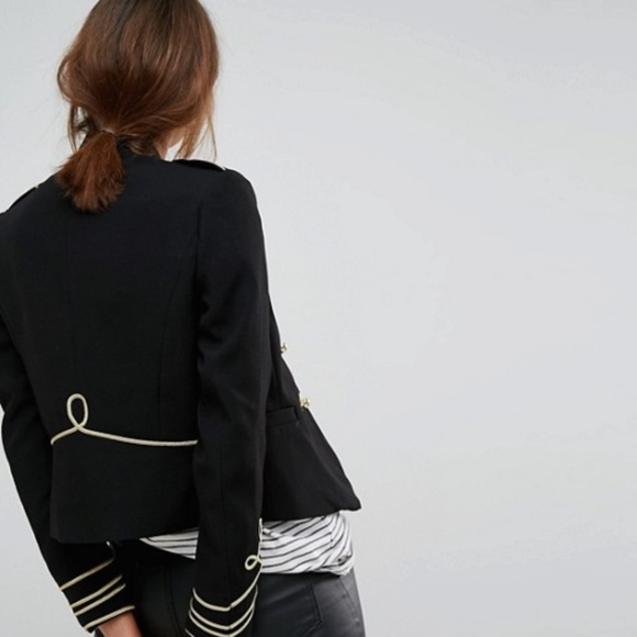 stradivarius military jacket